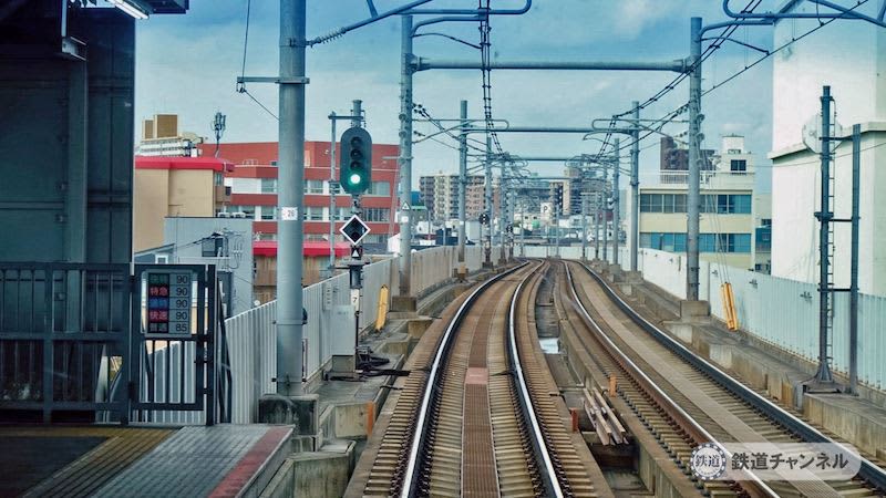 Front view From Keisei Hikifune Station to Yahiro Station [Ekibura 05] Keisei Oshiage Line 273