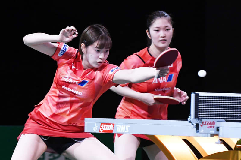 [World table tennis] W Miyu wins the first medal!Defeated the Taiwanese pair to reach the quarterfinals of the women's doubles