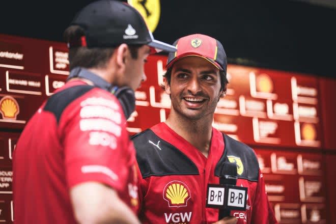 Ferrari's Sainz denies charity football injury rumors