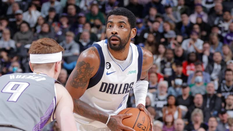 Mavericks' Kyrie Irving, who will be an unrestricted free agency in the offseason, says he's not in a hurry...