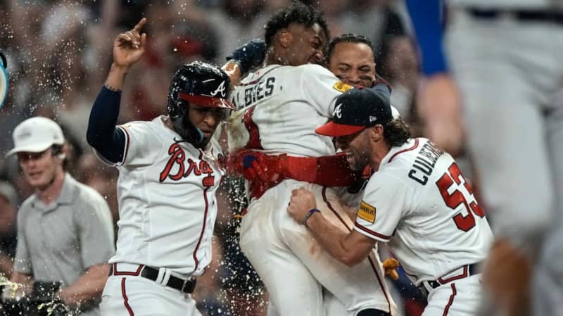 Braves win walk-off against Dodgers XNUMX-game sweep avoidance