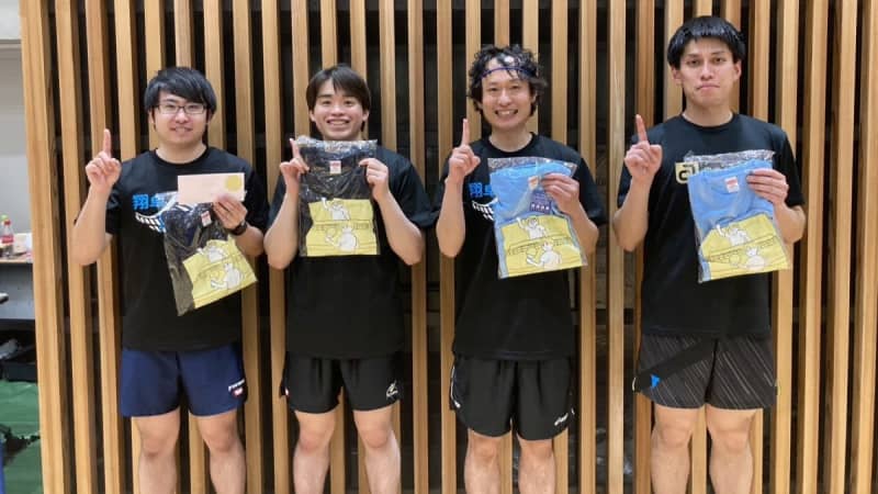 The 5th Every League Cup Table Tennis Tournament Held Shotaku TTC wins the 1st place tournament Peanut House is runner up
