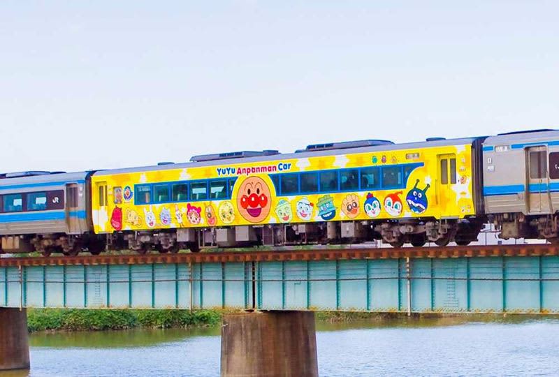 "Yu Yu Anpanman Car" crosses the sea to Kyoto Iron Expo Special exhibition for about 6 weeks from the end of June
