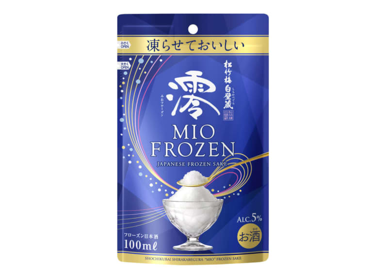 Fruitier!Renewal of crisp Japanese sake "Mio"
