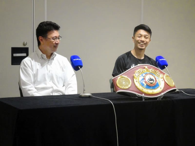 Boxing 2nd class champion Nakatani returned home in triumph "I was very excited"