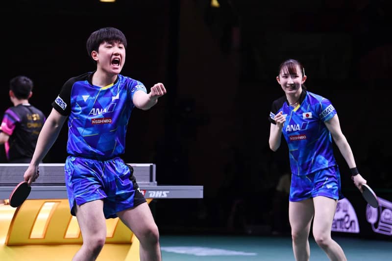 [world table tennis] Harihina is the gold medalist!Defeat the Chinese pair and advance to the finals for the second straight tournament