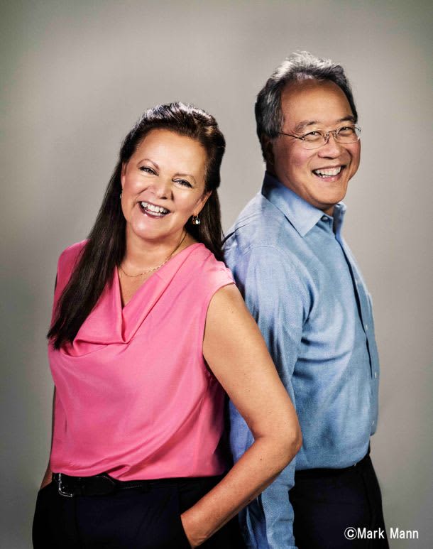 World-class cellist Yo-Yo Ma & pianist Catherine Stott will perform in Japan for the first time in two years...