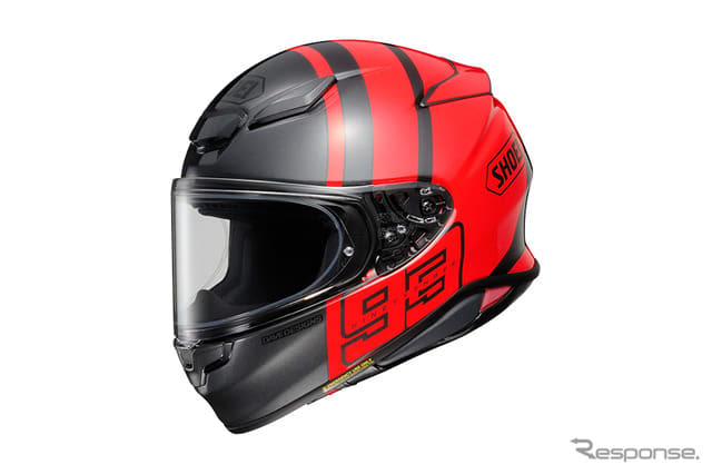 SHOEI Z8 to release collaboration model "Truck" with Marc Marquez