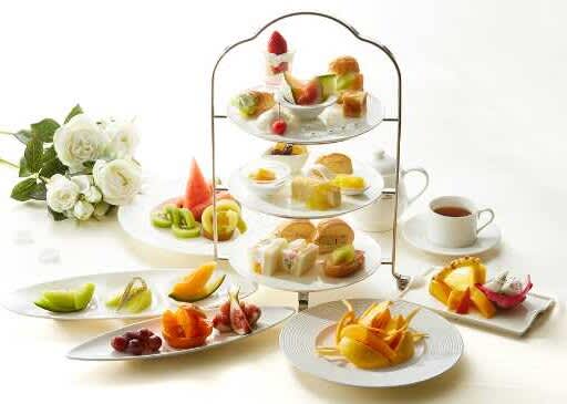 [Takano fruit parlor] Afternoon tea with the concept of June bride ♡