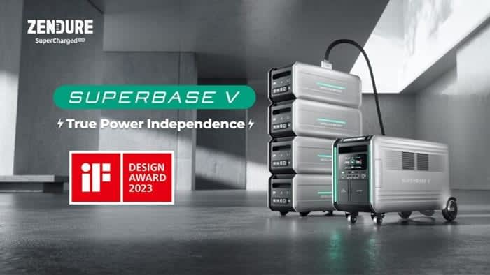 Solving various power issues! ZENDURE's large portable storage battery wins four international design awards...