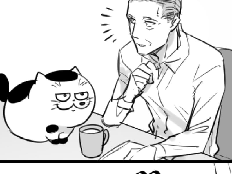 The moment you leave your beloved cat? “There are some things in the world that are better not to know.” “Ojisama to Neko”