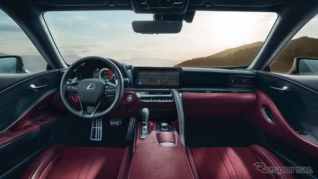 Lexus LC, display enlarged to 12.3 inches ... 2024 model to be released in the United States in June
