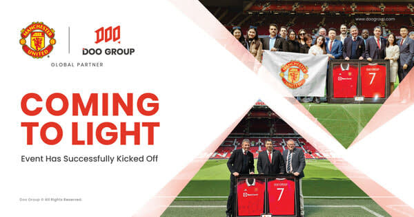 Doo Group x Manchester United: “Coming To Light…