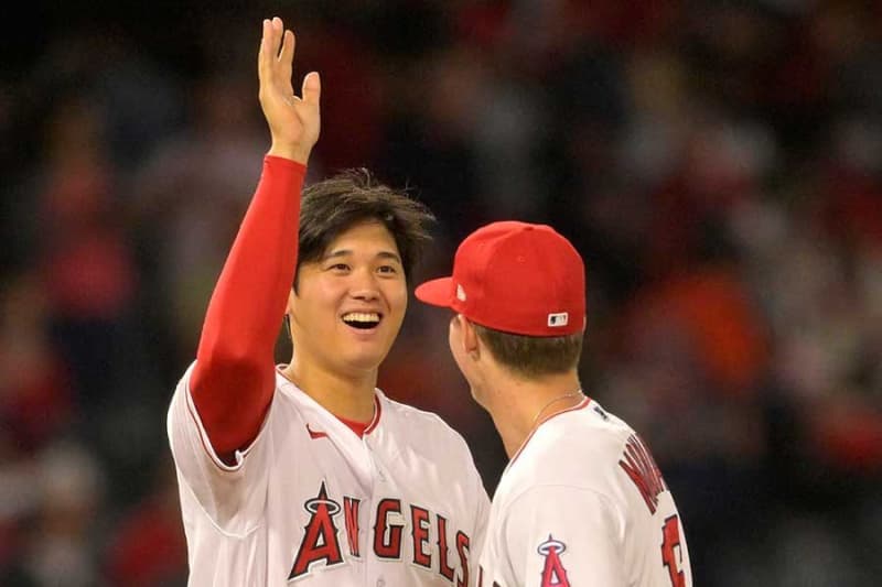 The unexpected person that Shohei Otani greeted before the match, and the exchange that was momentarily reflected in the broadcast were topics of "Are you happy?"