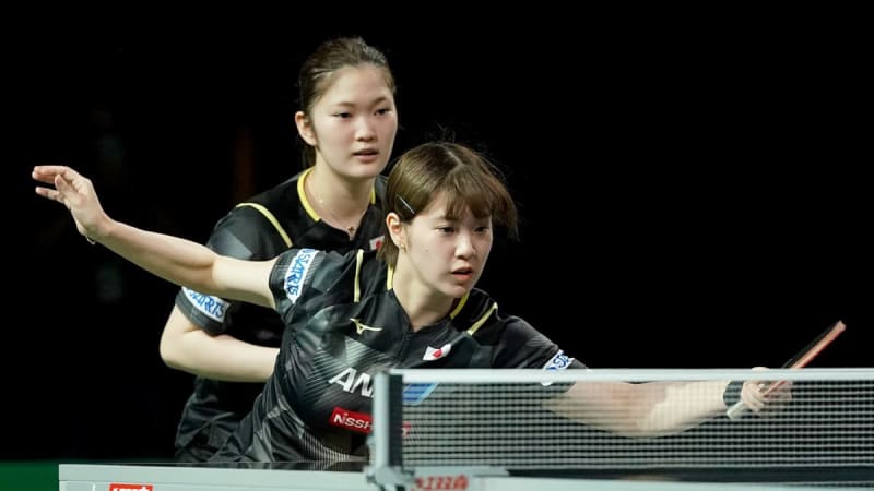 Miyu Kihara/Miyu Nagasaki loses narrowly to the Chinese pair in the semifinals, earning a bronze medal <World Table Tennis 2023 Durban Tournament>