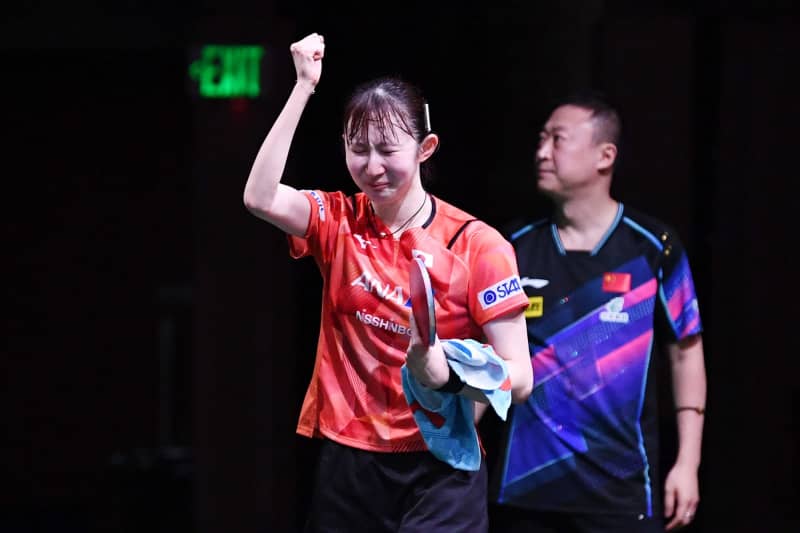 【世界卓球】早田ひな 涙のメダル獲得！死闘の末、世界3位の中国選手を撃破