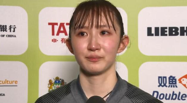 [world table tennis] Hina Hayata "is glad to be able to win on the big stage";