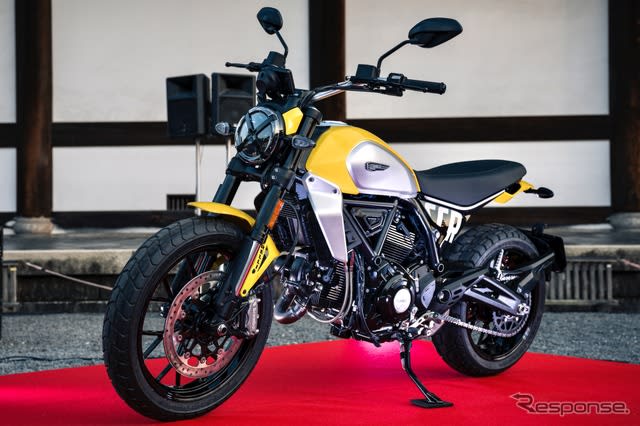 Ducati New Scrambler “Icon” unveiled in Japan for the first time!More stylish and car class up a notch