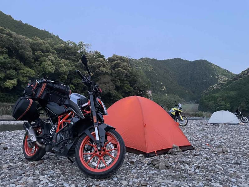 Enjoy the outdoors on your bike!5 items that would be nice if you had a camping touring