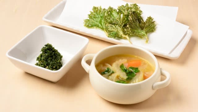 Celery leaf recipe & preparation!3 simple selections such as soup and tsukudani