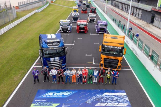 The ETRC, a feast of “monster” trucks, has begun again this season."Emperor" Hahn wins the opening, and King Kiss wins twice