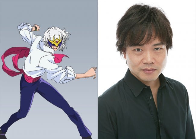 Kazuya Nakai participates in the anime "On the Run Great Mission"!The role of a mysterious masked man who appeared in the opening from episode 1
