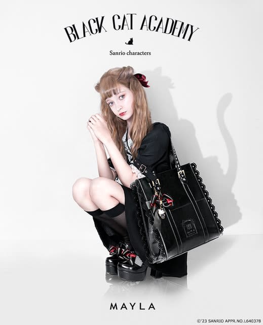 From "Sanrio" cool black coordination to everyday use ◎ "MAYLA" collaboration 2nd tote bag ...