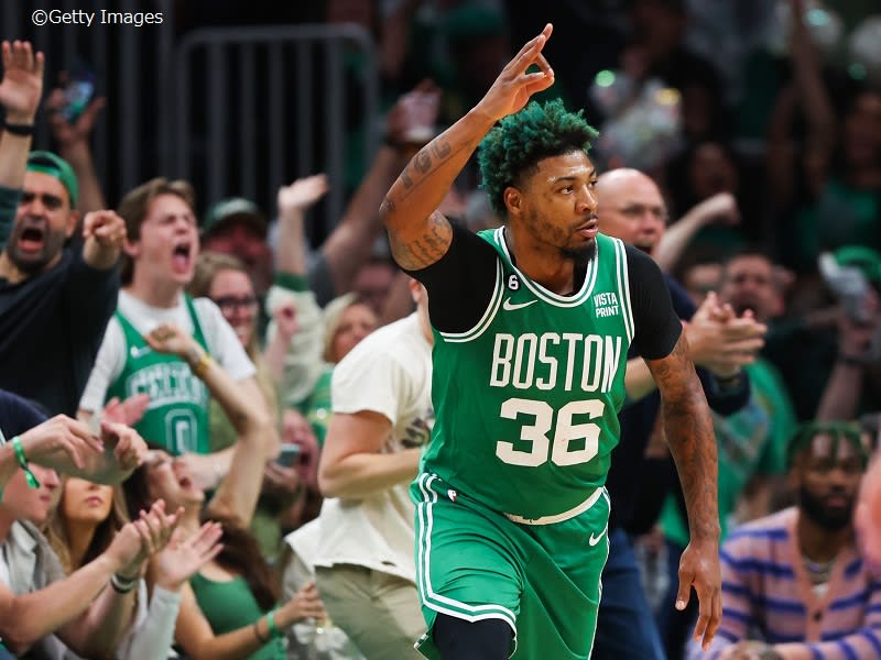 Four Celtics score 5 points or more in East Finals for fifth time in playoff history