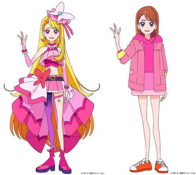 18-year-old adult Pretty Cure Cure Butterfly Appeared in episode 18 of "Hiropuri" Hijiri Ageha transforms