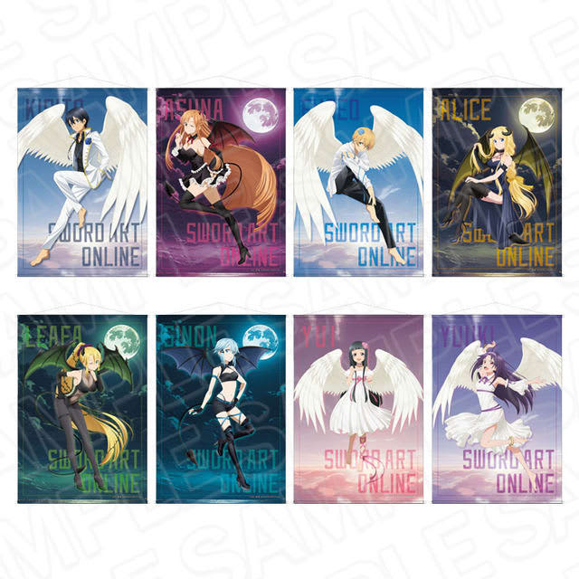 「SAO」キリト、アスナたちが天使＆悪魔姿に♪ 第3弾イラストテーマ登場のオフィシャルストア開催中