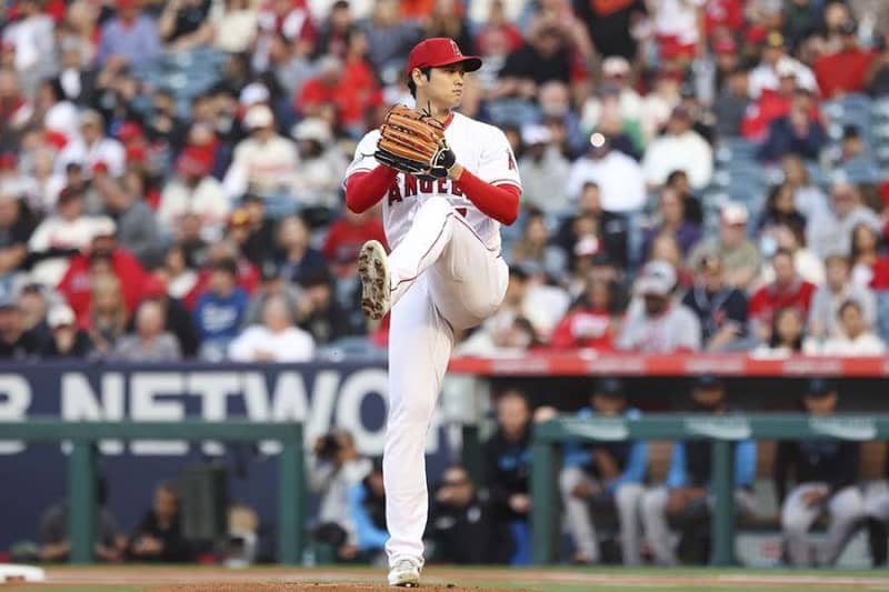 Shohei Ohtani's "No. 1 fastball of the season" praised by American reporters.