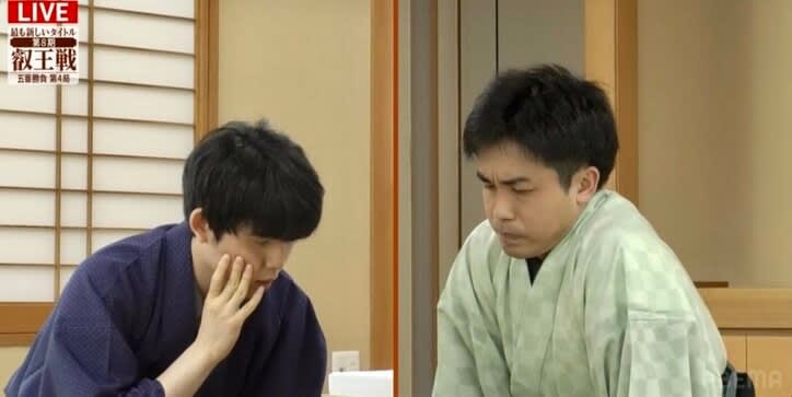 藤井聡太叡王VS菅井竜也八段 注目の第4局指し直し局は攻め合いから白熱の終盤戦へ／将棋・叡王戦…