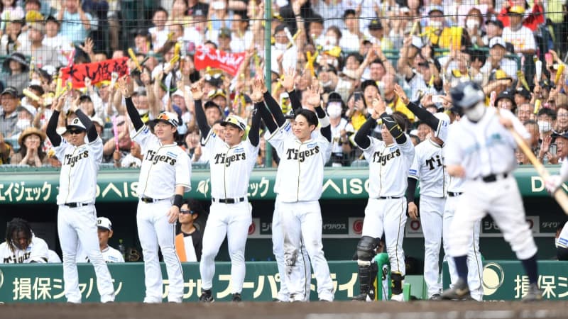 Hanshin wins 8 consecutive wins for the first time this season, saving money is 17, the highest this season.