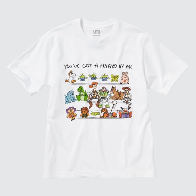 Pixar x UNIQLO "UT" collaboration!Pixel art "Toy Story" designs and more