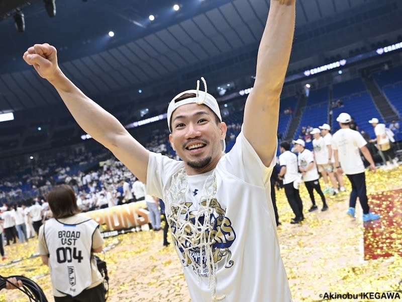 Ryuichi Kishimoto of Ryukyu, who stood at the top of the B League for the first time in his 7th year, "Finally reached here"