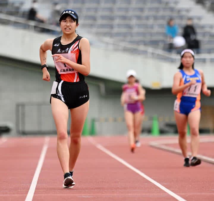 Thank you for the vocal support that has been lifted High school Mitsuda and Ayaka Takeda will compete in the women's 5000 race walk New Hiroshima Prefecture high school overall