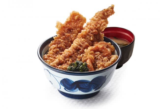 Tendon Tenya "Summer Specialty Tendon" will appear again this year!Enjoy conger eel and large squid with sauce