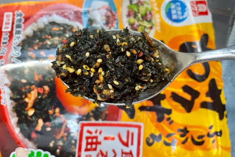 Riken "Sprinkle crunchy seaweed" I tried a little arrangement other than rice