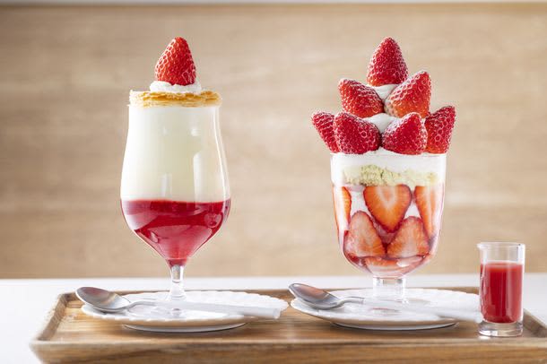 [Strawberry specialty store] A cafe where you can enjoy refreshing summer strawberry sweets according to your mood will be open for a limited time from June 6st...