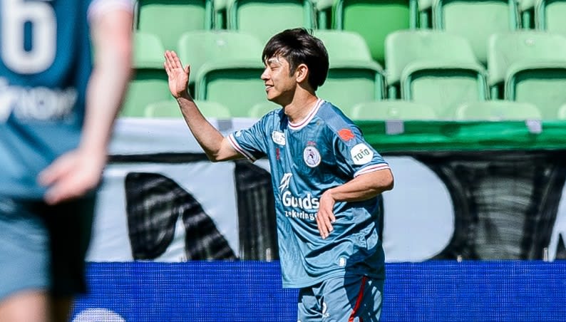 Sharp Sparta Koki Saito scored his 7th goal!The reason why the jersey number was 21 (with video)