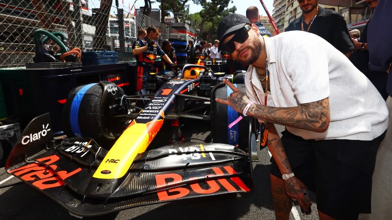 Neymar leaves F1 Monaco GP controversial
