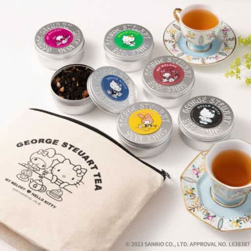 The second Hello Kitty & My Melody series from a long-established black tea brand is now on sale♪