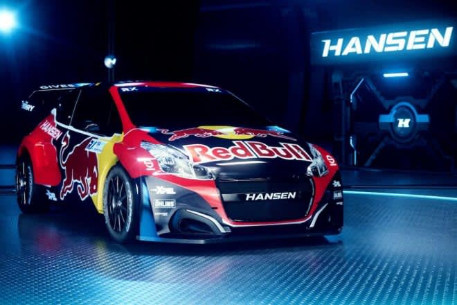 The Hansen WorldRX team has unveiled the 2023 Peugeot 208 RX1e.Accent Le…