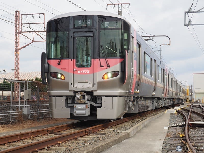 岡山・備後エリアの新型227系「Urara」運行開始は7月に　117系は引退へ