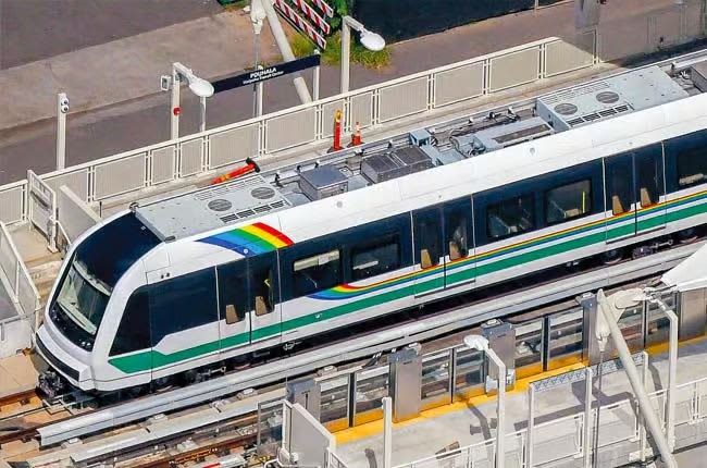Curious about the opening of the railroad for the first time in 75 years Honolulu Rail Transit at "Hawaii Expo 2023" ...