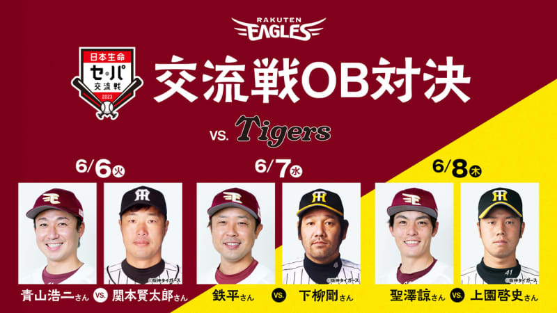 Rakuten held an OB confrontation event in the exchange game Mr. Shimoyanagi and others pitched in three consecutive games with DeNA & Hanshin