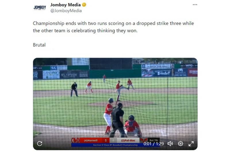 "What a way to lose!"