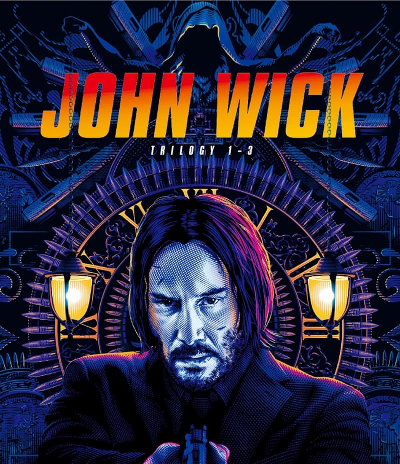"John Wick" includes the past three works "Trilogy Special Collection" released on July 3