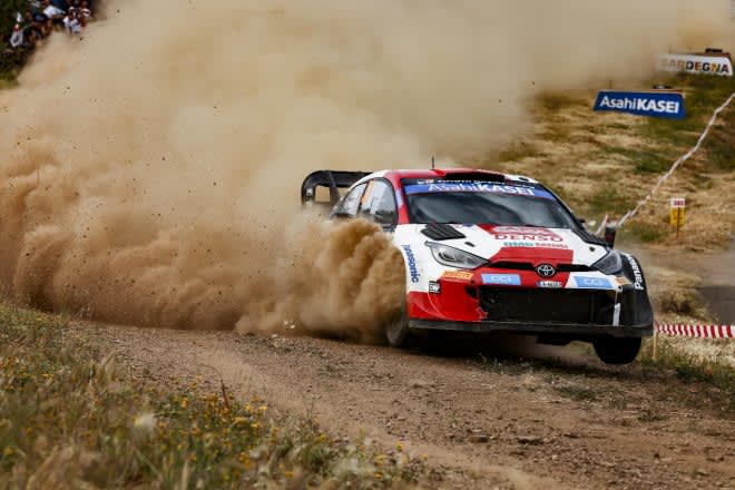 After failing to finish on the podium in Sardinia last year, Toyota aims for its fifth win of the season in a grueling gravel rally