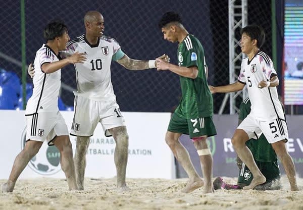 茂怜羅オズ率いるビーチ日本代表は宿敵イランに惜敗…ワールドゲームズ2023出場権を逃す